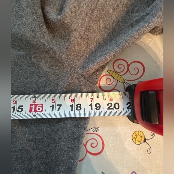 Lauren Ralph Lauren Cashmere Blend Gray Horse Button Cardigan Size M Old Money - Picture 5 of 10